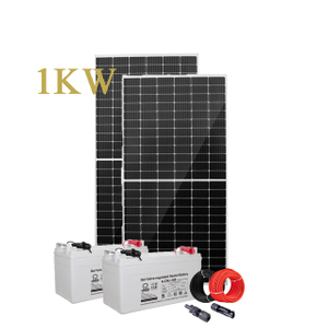 Système de stockage solaire du système d'énergie solaire 1kw pour la maison