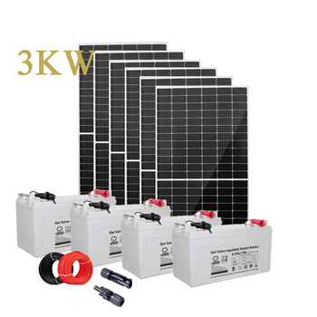 Système d'énergie solaire 3kw pour système de stockage domestique