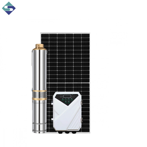 Hors réseau système d'alimentation solaire pompe de puits profond pompe solaire de forage 12V DC pompe centrifuge