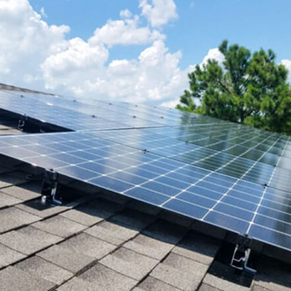 Nanjing-850KW pour toit plat